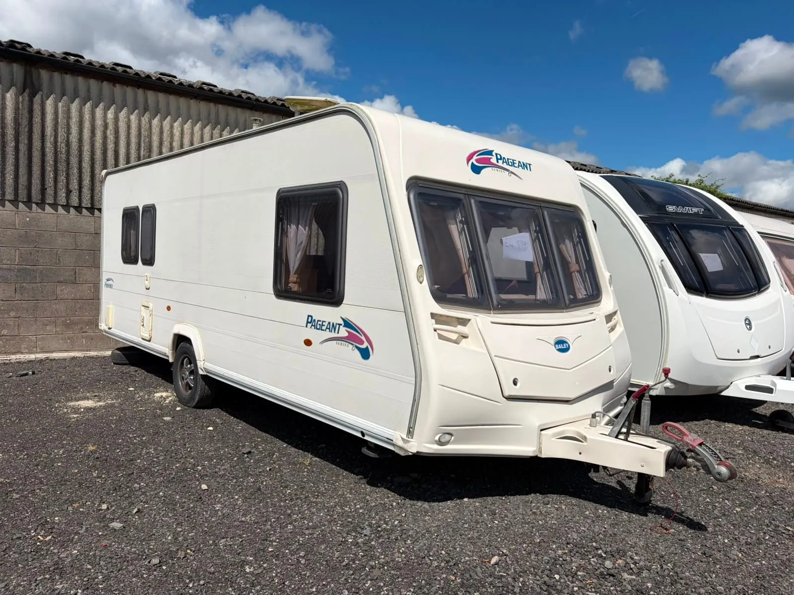 Bailey Pageant used touring caravan, 5 berth, available