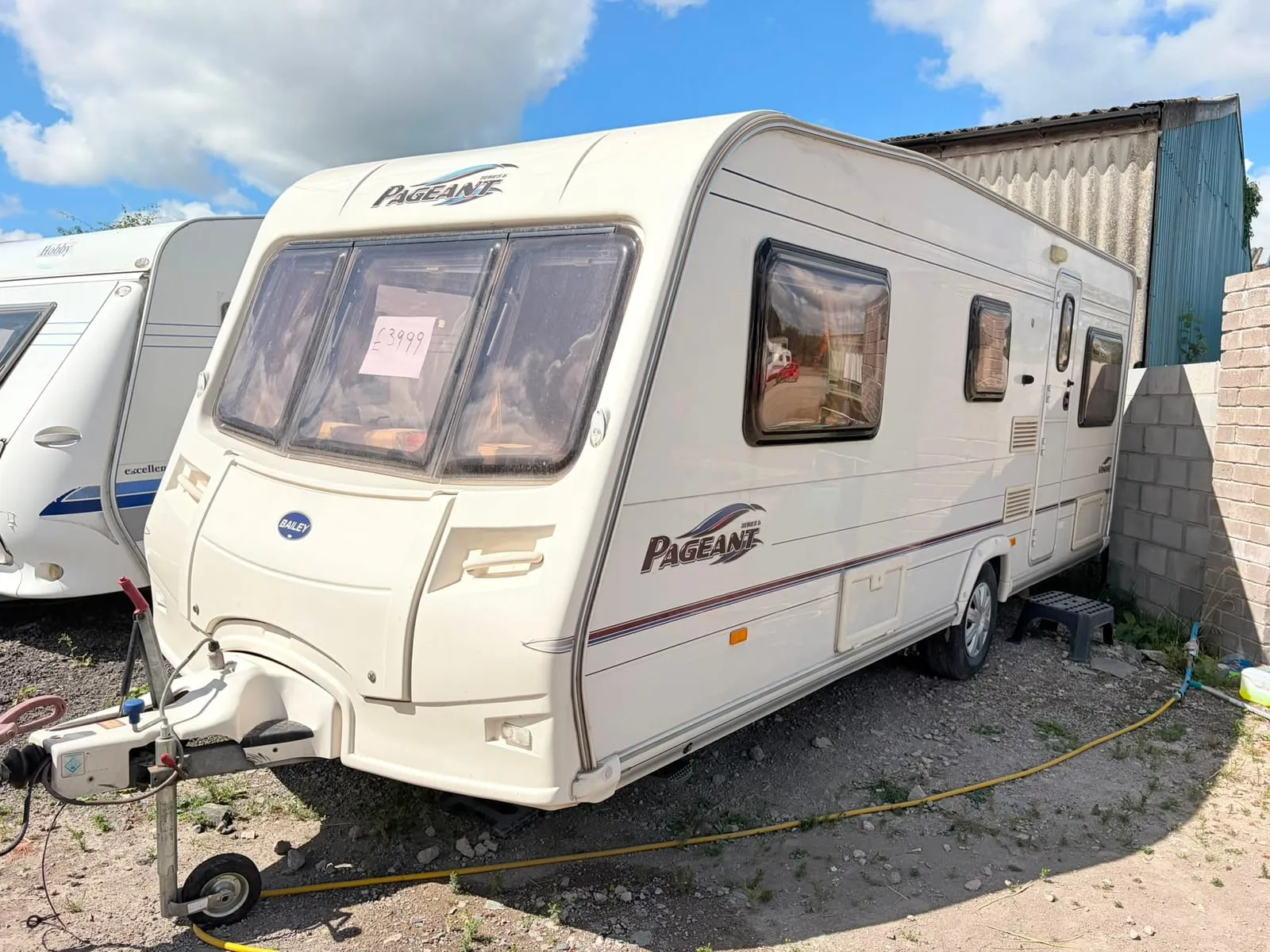 Bailey Pageant used touring caravan, 4 berth, available
