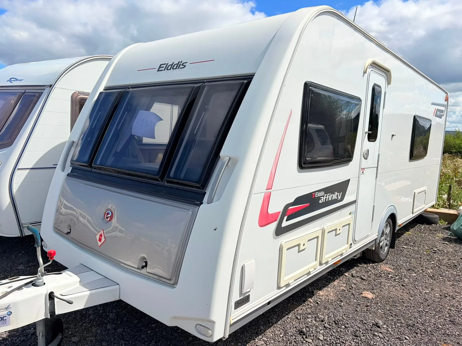 Elddis Affinity 574 used touring caravan, 4 berth, available