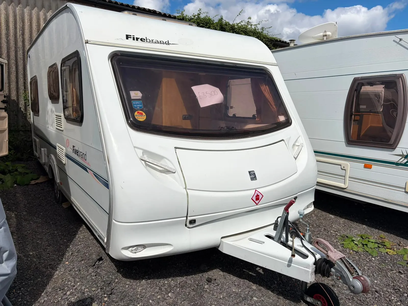 Sprite Firestorm used touring caravan, 4 berth, available